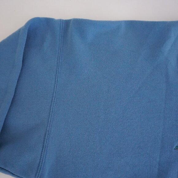 Vintage Hanes Sweater Sky Blue Embroidered Savannah Georgia Nautical XL - Picture 6 of 12